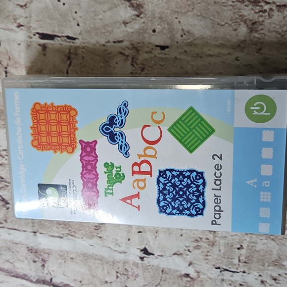 Cricut Shapes Cartridhw Paper Lace 2‎ - Picture 2 of 4